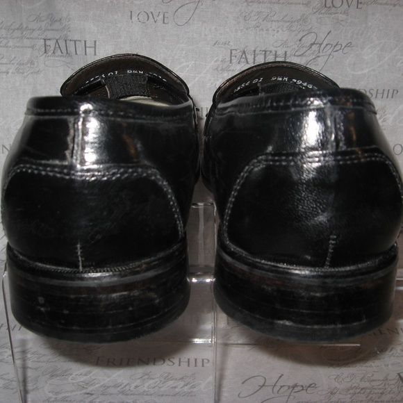 MEN\'S NUNN BUSH DRESS FLEX BLACK LOAFERS SZ. 9.5M main image 5